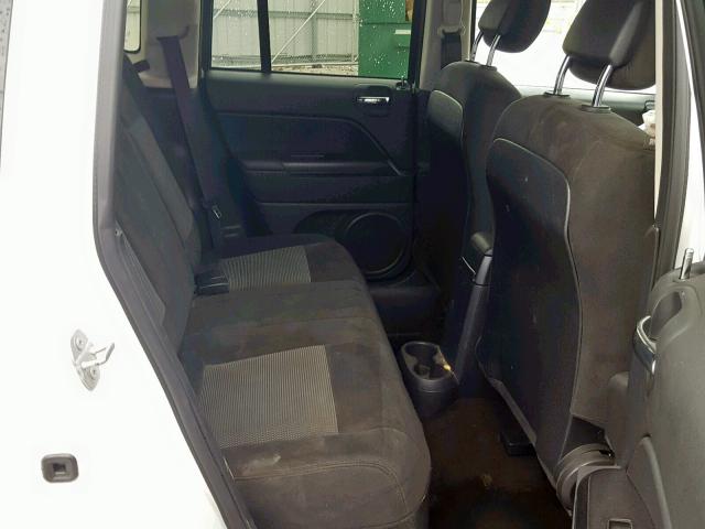 1C4NJCBA0GD621543 - 2016 JEEP COMPASS SP თეთრი ფოტო 6