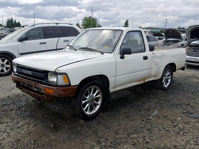 JT4RN81A9M5116708 - 1991 TOYOTA PICKUP 1/2 WHITE photo 2