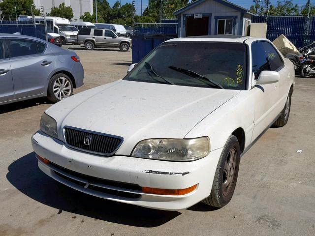 JH4UA3649WC007870 - 1998 ACURA 3.2TL WHITE photo 2