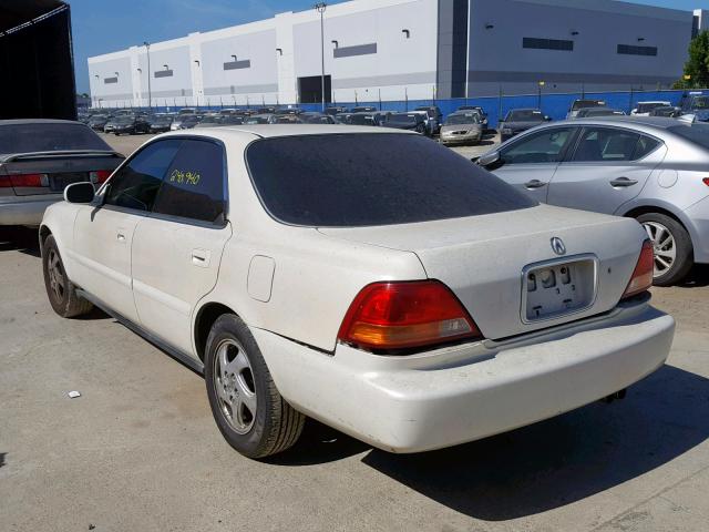 JH4UA3649WC007870 - 1998 ACURA 3.2TL WHITE photo 3