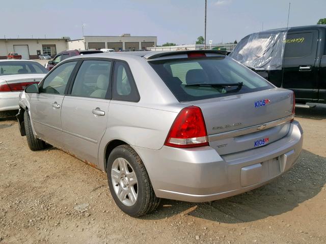 1G1ZT63826F137622 - 2006 CHEVROLET MALIBU MAX 银色 照片 3