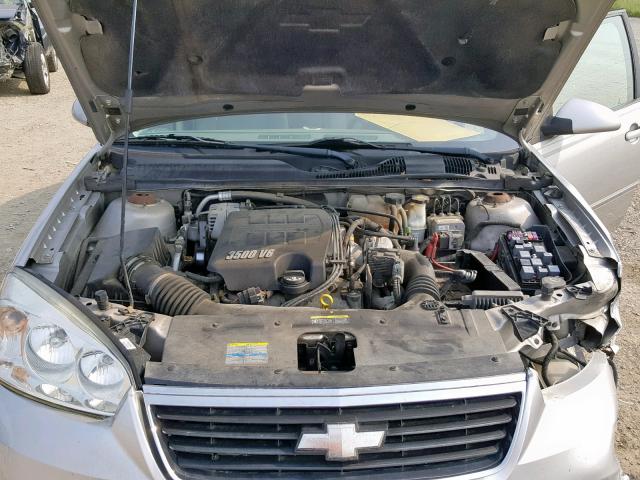1G1ZT63826F137622 - 2006 CHEVROLET MALIBU MAX 银色 照片 7
