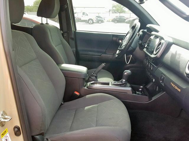 3TMCZ5AN0GM028687 - 2016 TOYOTA TACOMA DOU BROWN photo 5