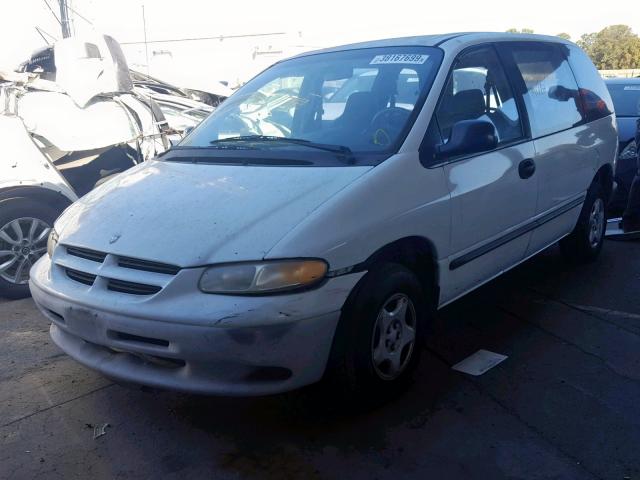 2B4FP25B0YR576682 - 2000 DODGE CARAVAN WHITE photo 2