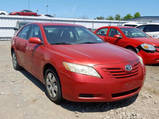 4T1BE46K59U403144 - 2009 TOYOTA CAMRY BASE RED photo 1