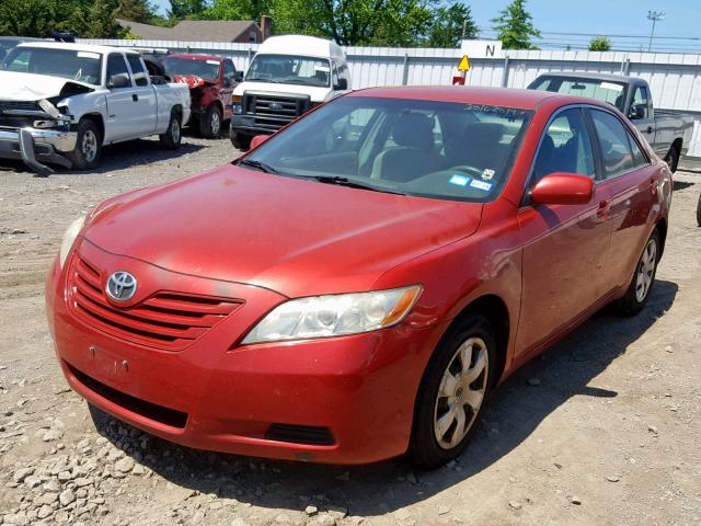 4T1BE46K59U403144 - 2009 TOYOTA CAMRY BASE RED photo 2