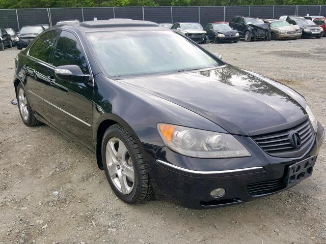 JH4KB16526C005525 - 2006 ACURA RL BLACK photo 1