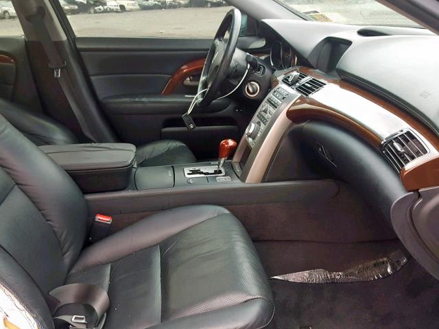 JH4KB16526C005525 - 2006 ACURA RL BLACK photo 5