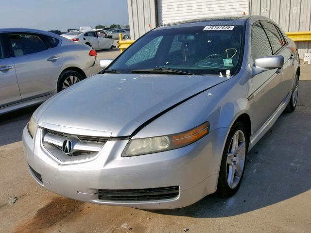 19UUA66276A037545 - 2006 ACURA 3.2TL SILVER photo 2