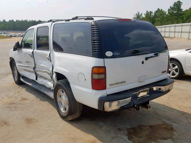 1GKEC16Z94J160343 - 2004 GMC YUKON XL C WHITE photo 3