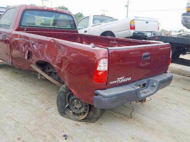 5TBJU32156S472872 - 2006 TOYOTA TUNDRA MAROON photo 9