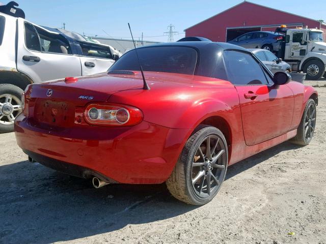 JM1NC2PF4F0238042 - 2015 MAZDA MX-5 MIATA RED photo 4