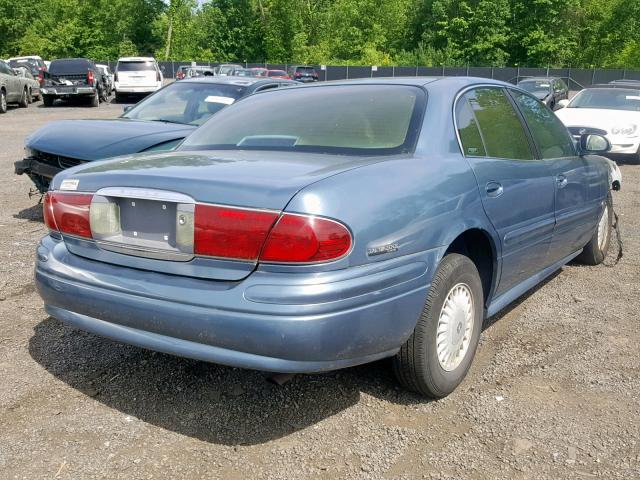 1G4HP54KXY4219829 - 2000 BUICK LESABRE CU BLUE photo 4