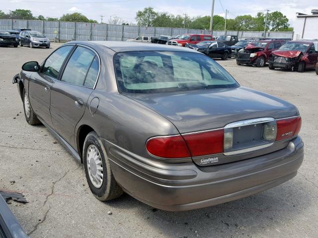 1G4HP52KX3U190750 - 2003 BUICK LESABRE CU BROWN photo 3