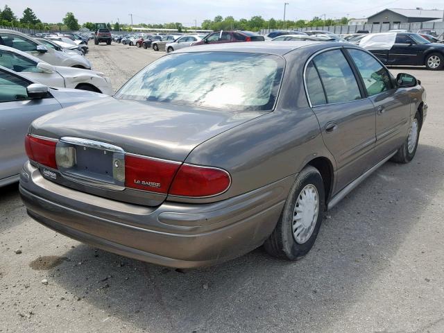 1G4HP52KX3U190750 - 2003 BUICK LESABRE CU BROWN photo 4