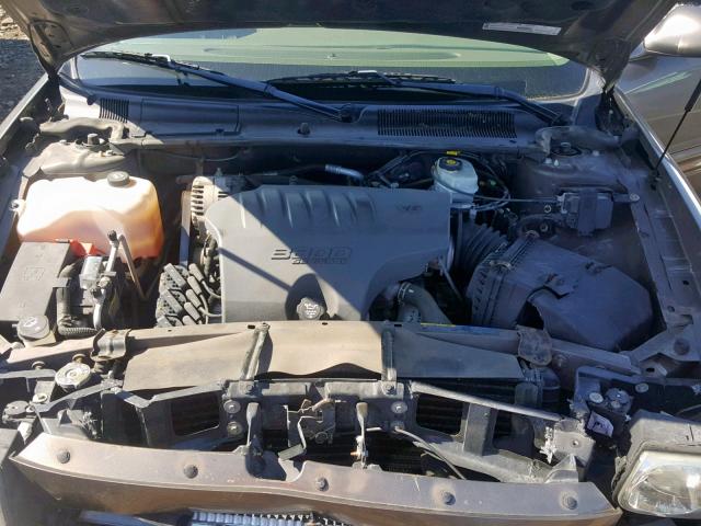 1G4HP52KX3U190750 - 2003 BUICK LESABRE CU BROWN photo 7