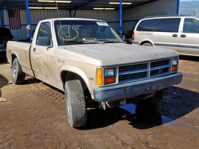 1B7GG26XXLS696756 - 1990 DODGE DAKOTA GOLD photo 1