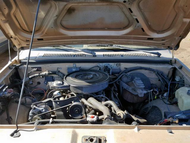 1B7GG26XXLS696756 - 1990 DODGE DAKOTA GOLD photo 7