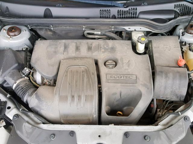 1G1AT58H097183982 - 2009 CHEVROLET COBALT LT SILVER photo 7