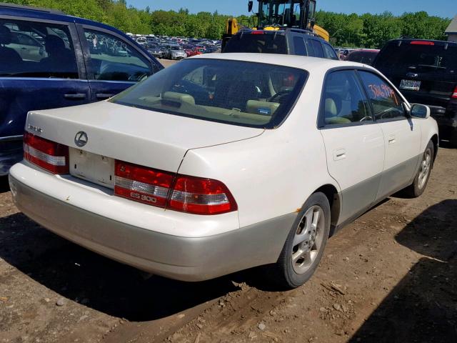 JT8BF28G6Y0245691 - 2000 LEXUS ES 300 WHITE photo 4