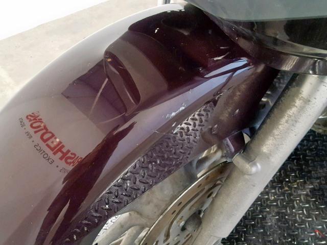 1HD1FSW165Y657116 - 2005 HARLEY-DAVIDSON FLTRI BURGUNDY photo 9