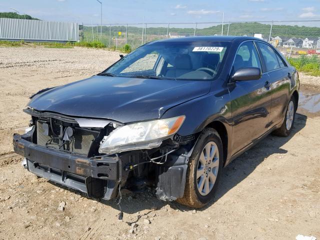 4T1BK46K37U506407 - 2007 TOYOTA CAMRY NEW CHARCOAL photo 2