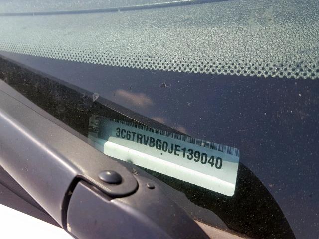 3C6TRVBG0JE139040 - 2018 RAM PROMASTER 白色 照片 10