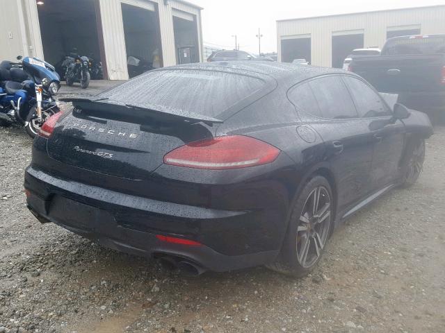 WP0AF2A71EL083308 - 2014 PORSCHE PANAMERA G BLACK photo 4