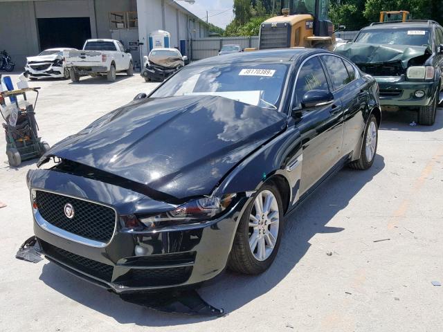 SAJAD4BG8HA974004 - 2017 JAGUAR XE PREMIUM BLACK photo 2