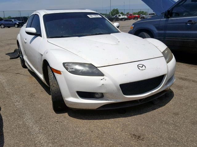 JM1FE173770213622 - 2007 MAZDA RX8 WHITE photo 1