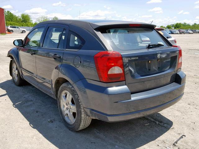 1B3HB48B47D237783 - 2007 DODGE CALIBER SX GRAY photo 3