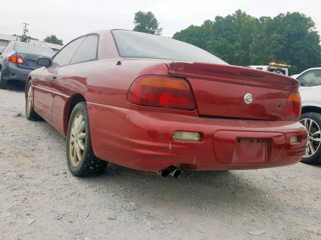 4C3AU52NXXE017791 - 1999 CHRYSLER SEBRING LX MAROON photo 3