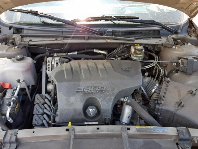 1G4HR54K54U122123 - 2004 BUICK LESABRE LI BEIGE photo 7