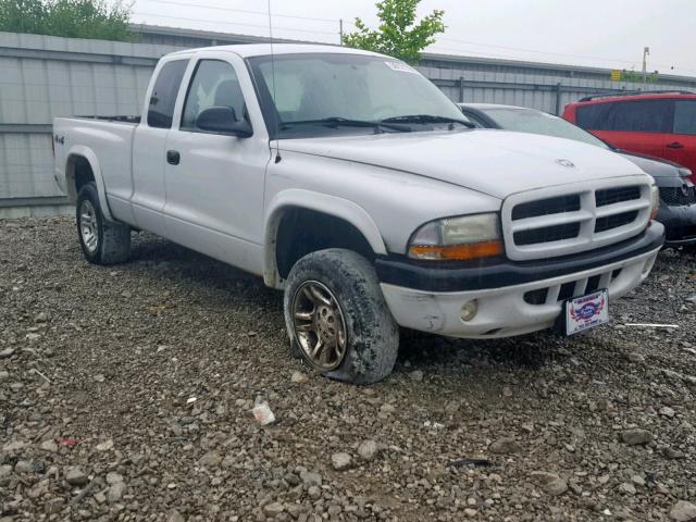 1D7HG32N63S343824 - 2003 DODGE DAKOTA SPO WHITE photo 1