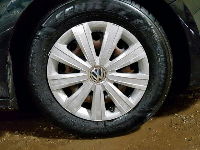 3VW2K7AJ1DM298240 - 2013 VOLKSWAGEN JETTA BASE BLACK photo 9