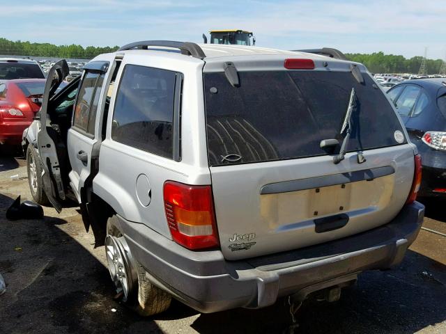 1J4GX48S34C433169 - 2004 JEEP GRAND CHER SILVER photo 3