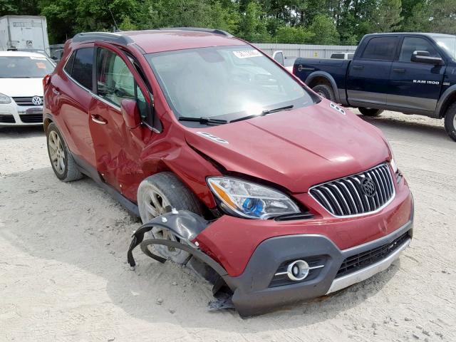 KL4CJCSBXDB172728 - 2013 BUICK ENCORE RED photo 1