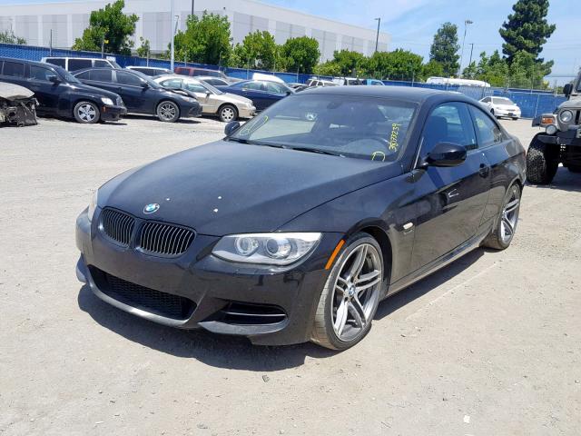 WBAKG1C56BE618671 - 2011 BMW 335 IS BLACK photo 2