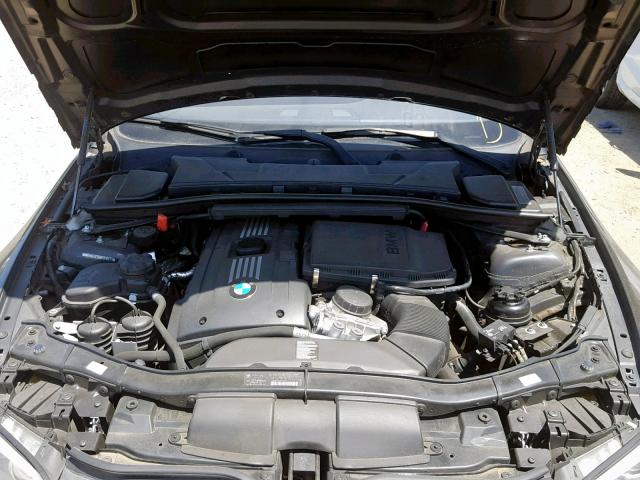 WBAKG1C56BE618671 - 2011 BMW 335 IS BLACK photo 7