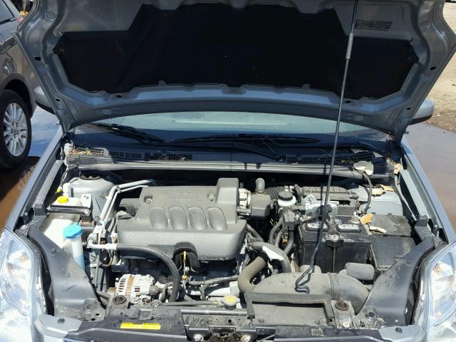 3N1AB6AP6AL686372 - 2010 NISSAN SENTRA 2.0 SILVER photo 7