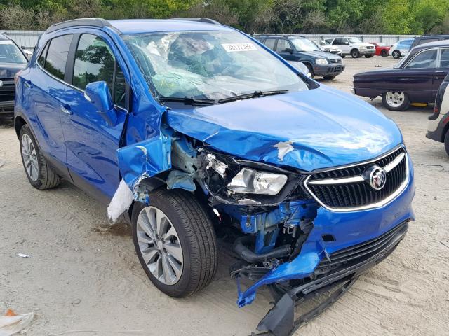 KL4CJASB3JB622283 - 2018 BUICK ENCORE PRE BLUE photo 1