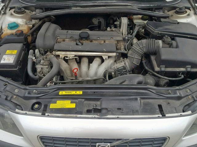 YV1RS61RX22112534 - 2002 VOLVO S60 SILVER photo 7