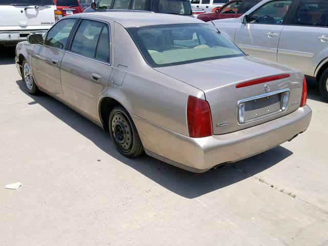 1G6KD54Y64U143594 - 2004 CADILLAC DEVILLE BROWN photo 3