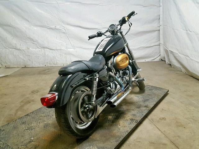 1HD1CT3197K454620 - 2007 HARLEY-DAVIDSON XL1200 C BLACK photo 4