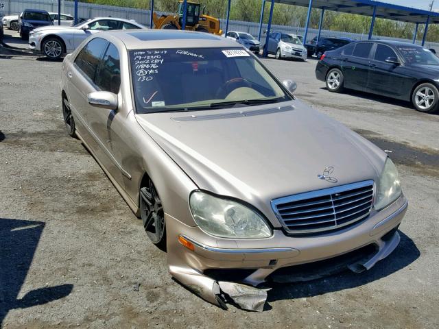 WDBNG70J44A423195 - 2004 MERCEDES-BENZ S 430 GOLD photo 1