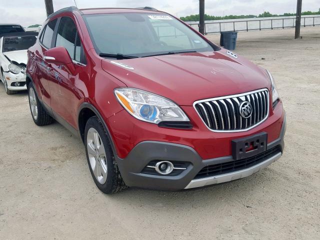 KL4CJCSB5FB120877 - 2015 BUICK ENCORE RED photo 1