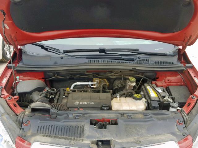 KL4CJCSB5FB120877 - 2015 BUICK ENCORE RED photo 7