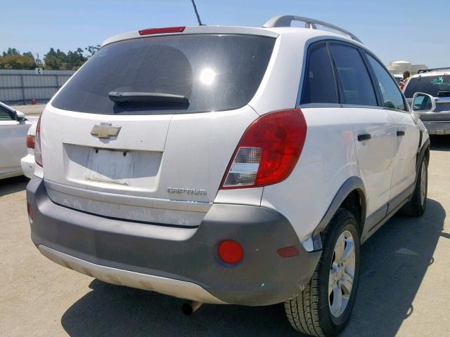 3GNAL2EK7ES566102 - 2014 CHEVROLET CAPTIVA LS თეთრი ფოტო 4