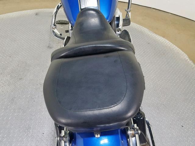 1HD1FB412AB614389 - 2010 HARLEY-DAVIDSON FLHR BLUE photo 14