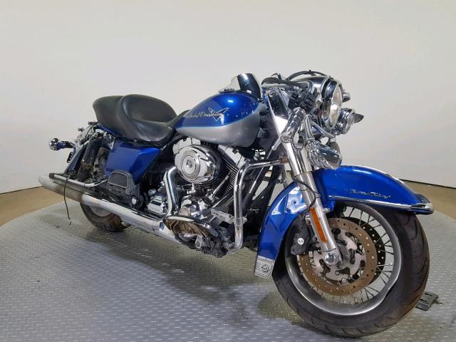 1HD1FB412AB614389 - 2010 HARLEY-DAVIDSON FLHR BLUE photo 2